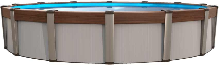 Wilbar Contempra 52 Inch Above Ground Swimming Pool