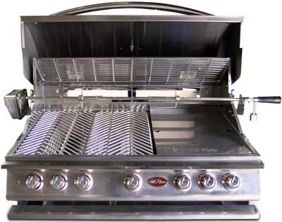 CAL FLAME P SERIES 5 BURNER DROP-IN OUTDOOR KITCHEN GRILL