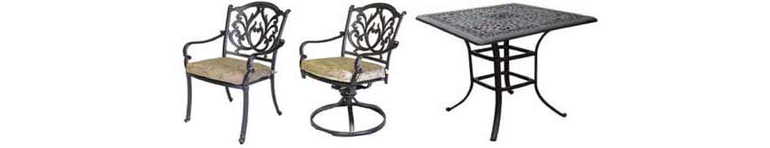 DWL Phoenix Patio Chairs & Table