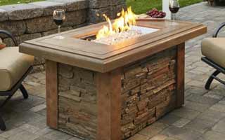 Outdoor Great Room Fire Tables