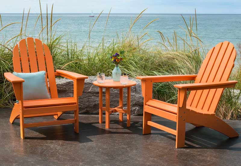 Polymer Patio Furniture By Polywood Pelican S - Patio Set Polywood