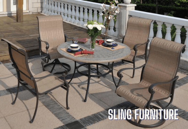 Sling Outdoor Patio Furniture
