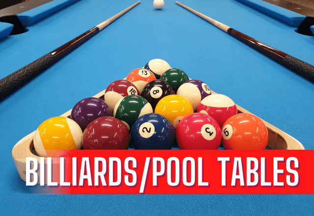 Billiards / Pool Tables @ NJ's Largest Gameroom Store - NJ Game Tables