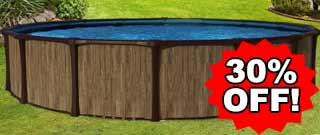 Woodstock Rustic 52" Above Ground Swimming Pools