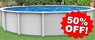 Sky 52" Above Ground Swimming Pool, 50% Off