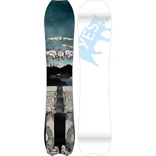 Yes Snowboards at Pelican