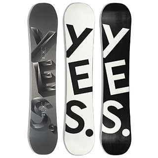 2024 Yes Snowboards at Pelican