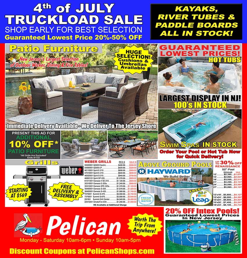 4th of July Truckload Sale
