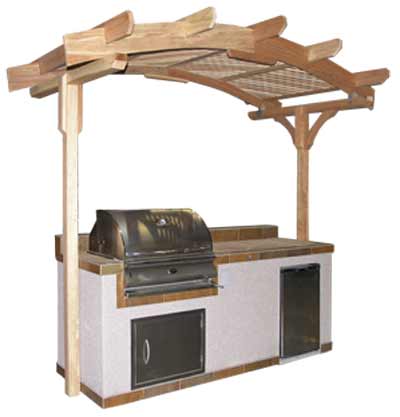 CAL FLAME OUTDOOR KITCHEN ARCH SERIES