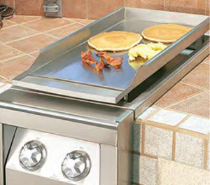 COMMERCIAL OUTDOOR KITCHEN GRIDDLE