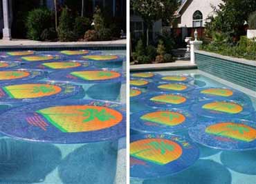 Solar Sun Rings Swimming Pool Heaters