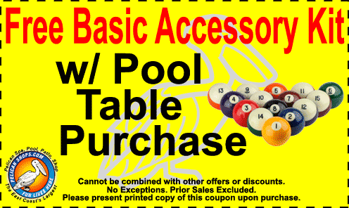 NJ Pool Tables Dealers Free Offer