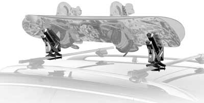 Thule Car Rack 575 Universal Snowboard Carrier